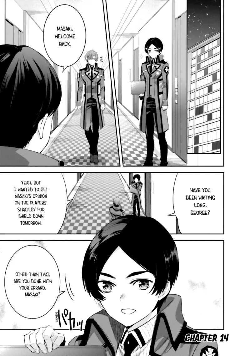 Mahouka Koukou no Rettousei: Steeplechase-hen Chapter 14 page 1