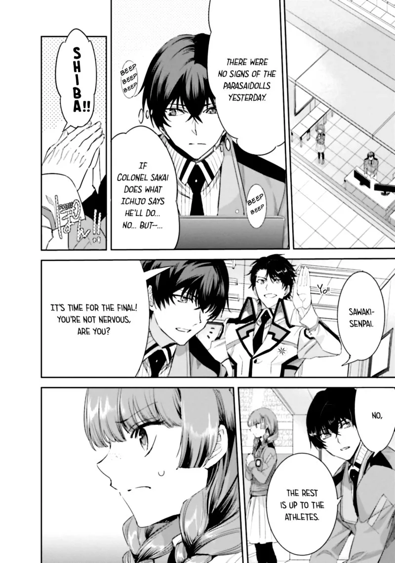 Mahouka Koukou no Rettousei: Steeplechase-hen Chapter 14 page 6