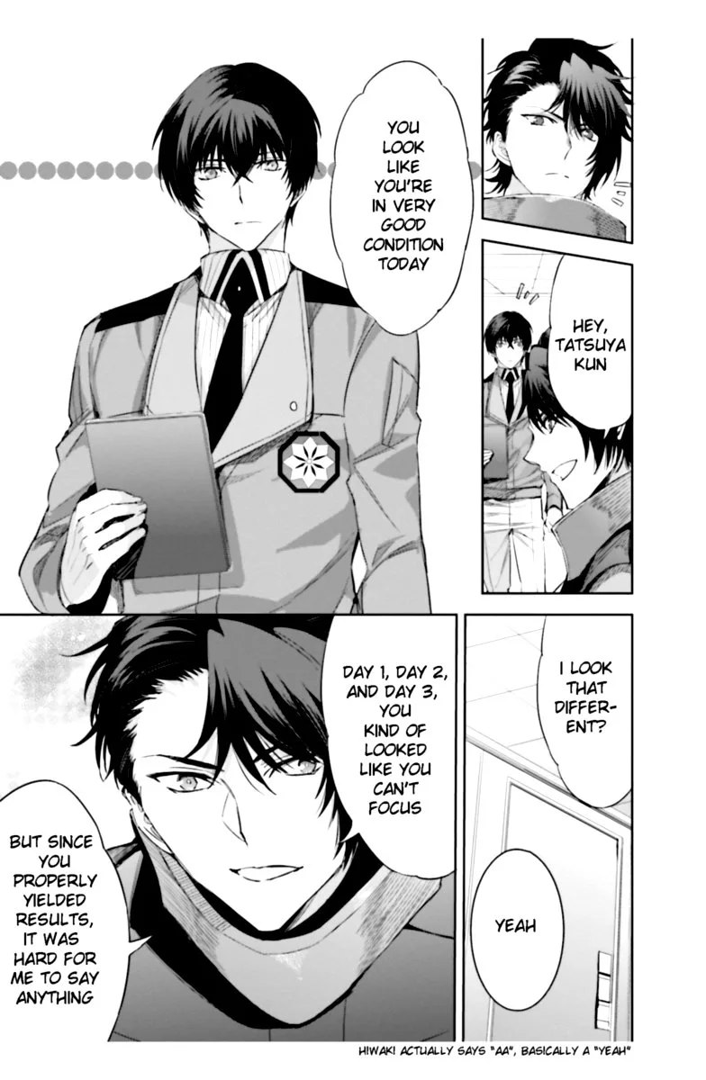 Mahouka Koukou no Rettousei: Steeplechase-hen Chapter 16 page 9