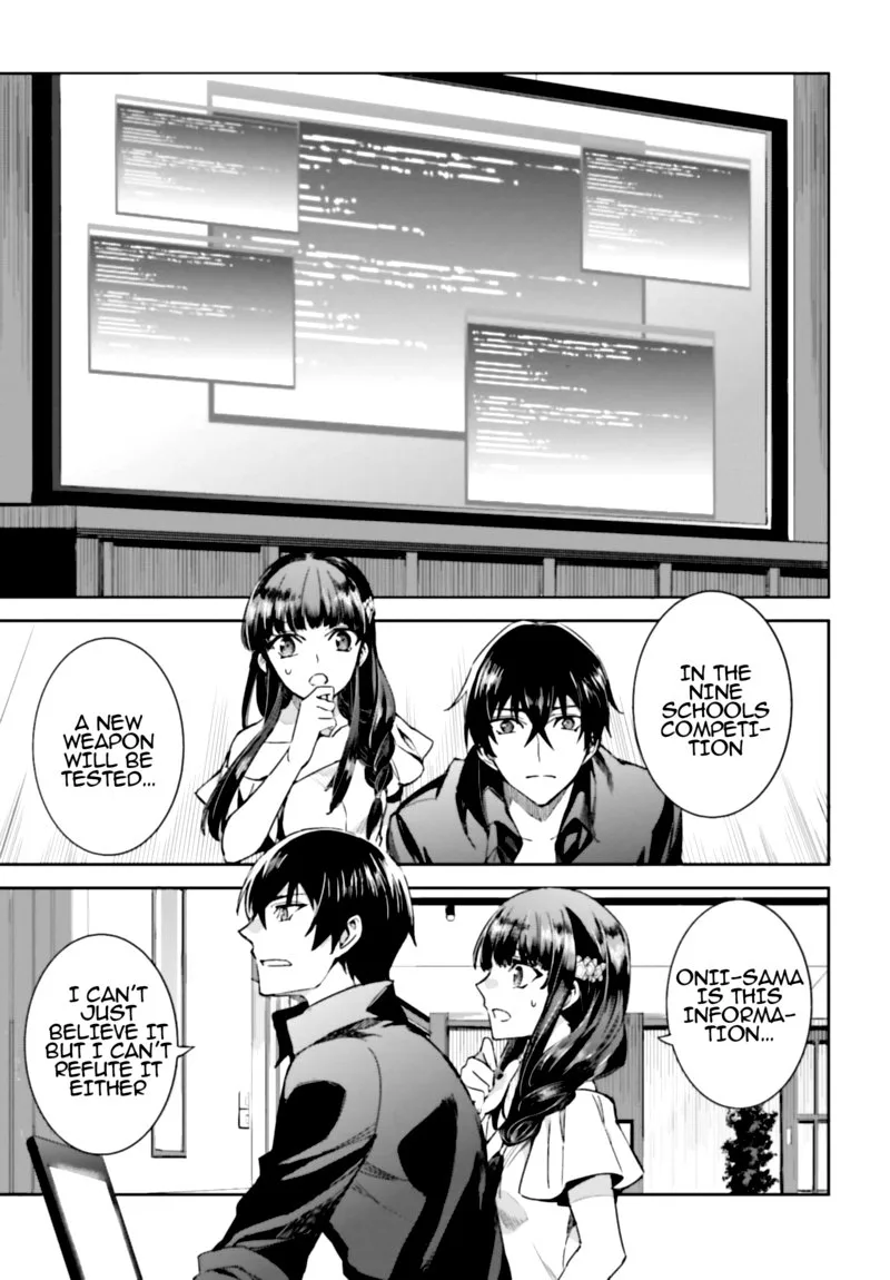 Mahouka Koukou no Rettousei: Steeplechase-hen Chapter 2 page 22