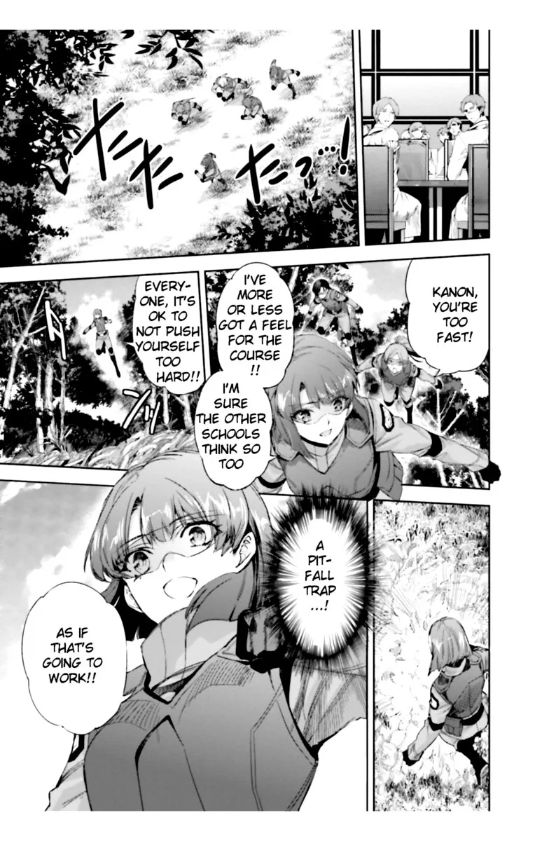 Mahouka Koukou no Rettousei: Steeplechase-hen Chapter 21 page 13