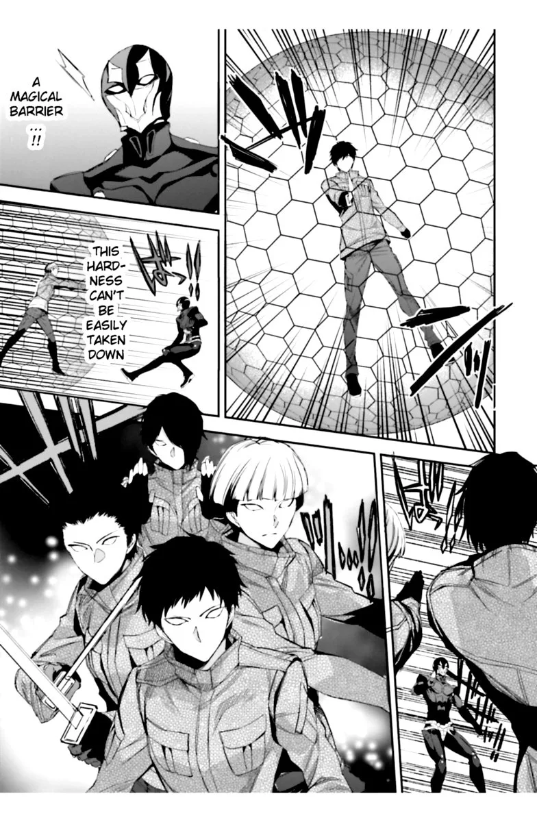 Mahouka Koukou no Rettousei: Steeplechase-hen Chapter 22 page 11