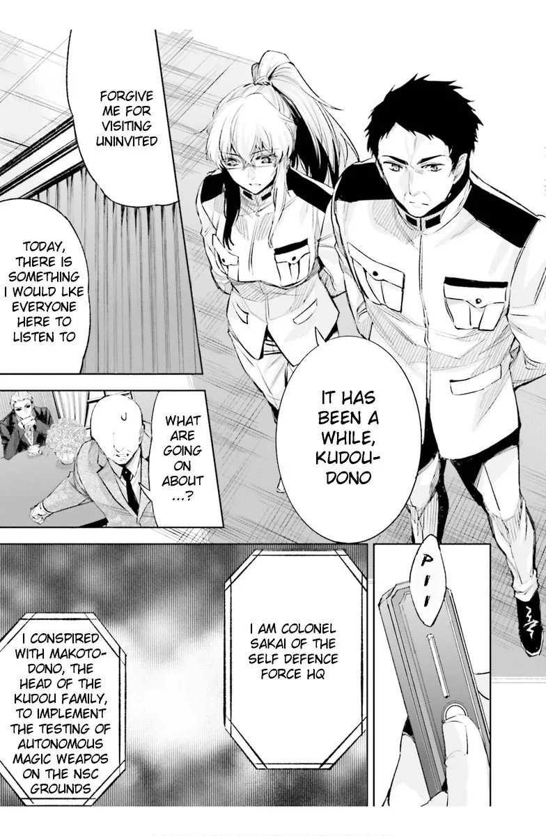 Mahouka Koukou no Rettousei: Steeplechase-hen Chapter 23 page 13