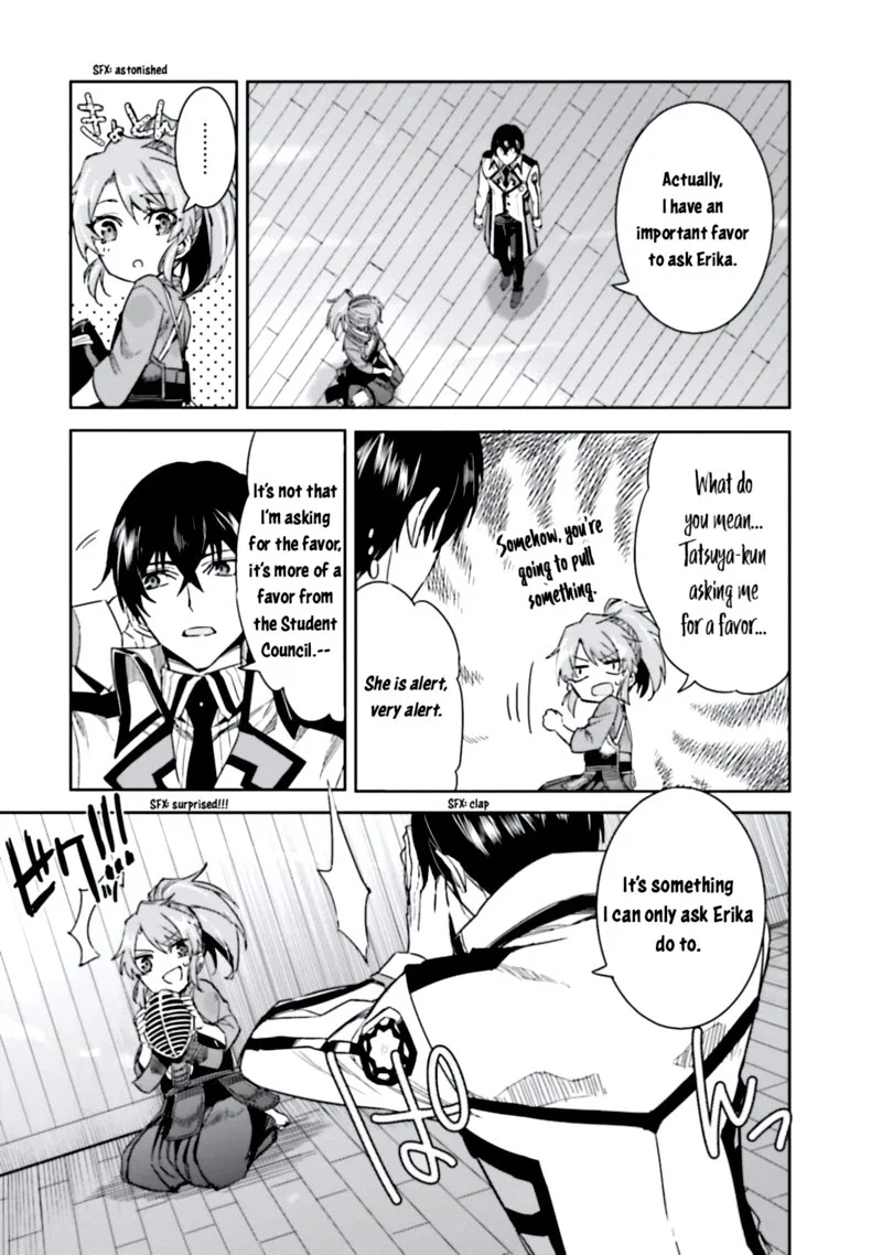 Mahouka Koukou no Rettousei: Steeplechase-hen Chapter 3 page 15