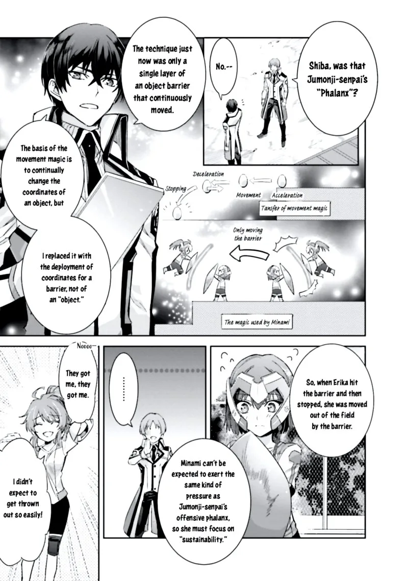 Mahouka Koukou no Rettousei: Steeplechase-hen Chapter 4 page 17