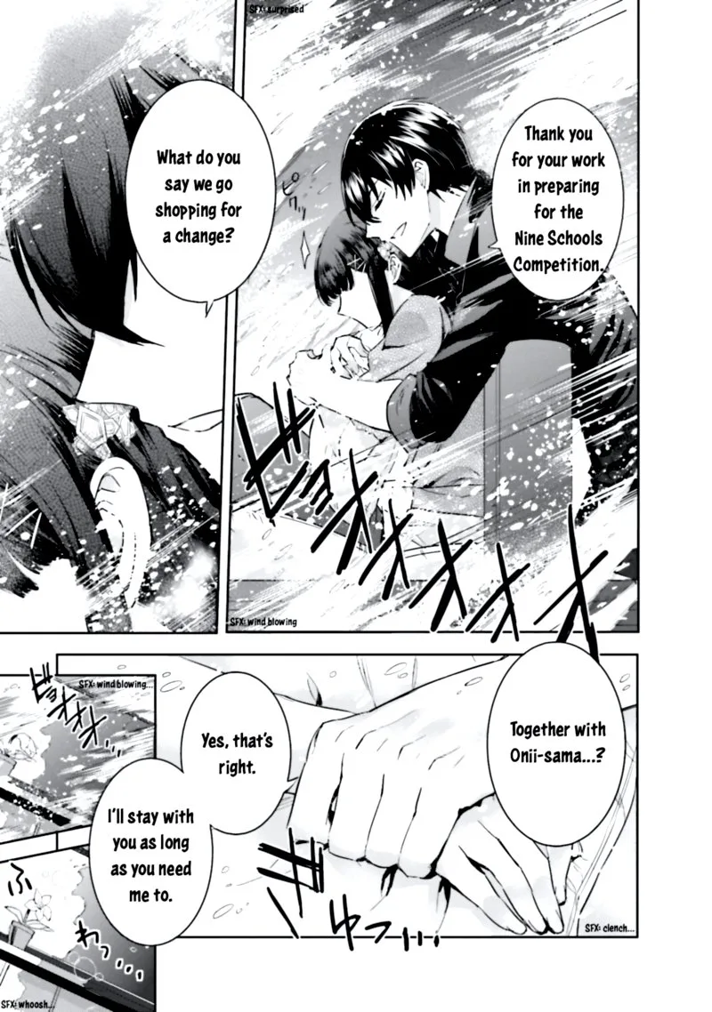 Mahouka Koukou no Rettousei: Steeplechase-hen Chapter 5 page 9