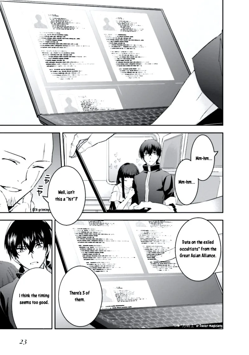 Mahouka Koukou no Rettousei: Steeplechase-hen Chapter 7 page 24