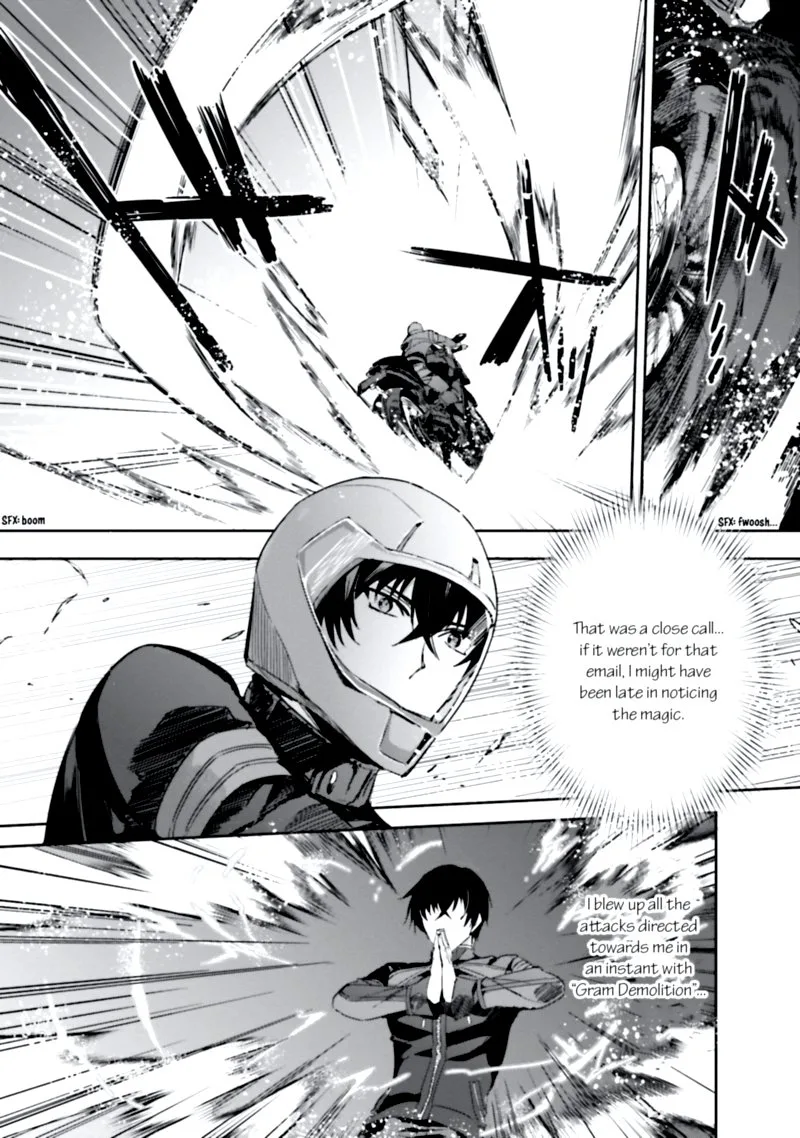Mahouka Koukou no Rettousei: Steeplechase-hen Chapter 7 page 19