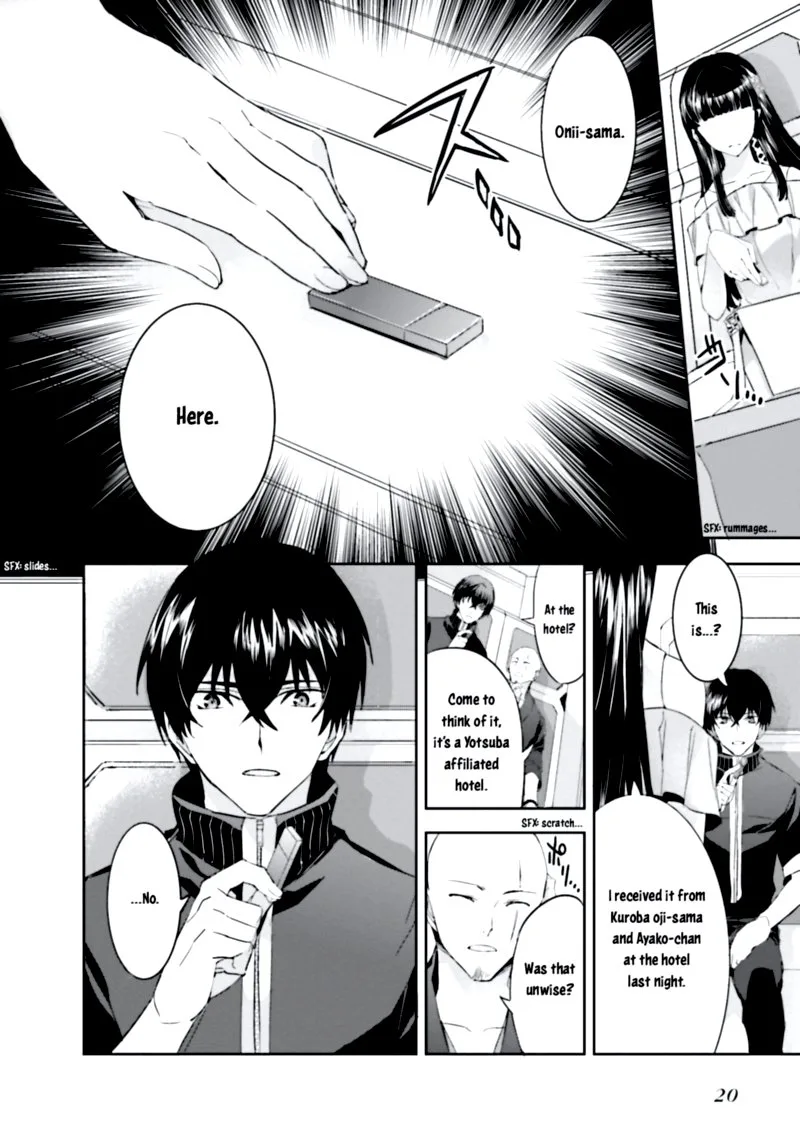 Mahouka Koukou no Rettousei: Steeplechase-hen Chapter 7 page 21