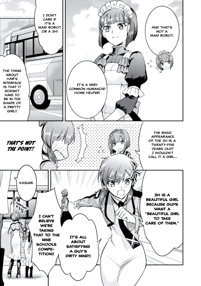Mahouka Koukou no Rettousei: Steeplechase-hen Chapter 8 page 12