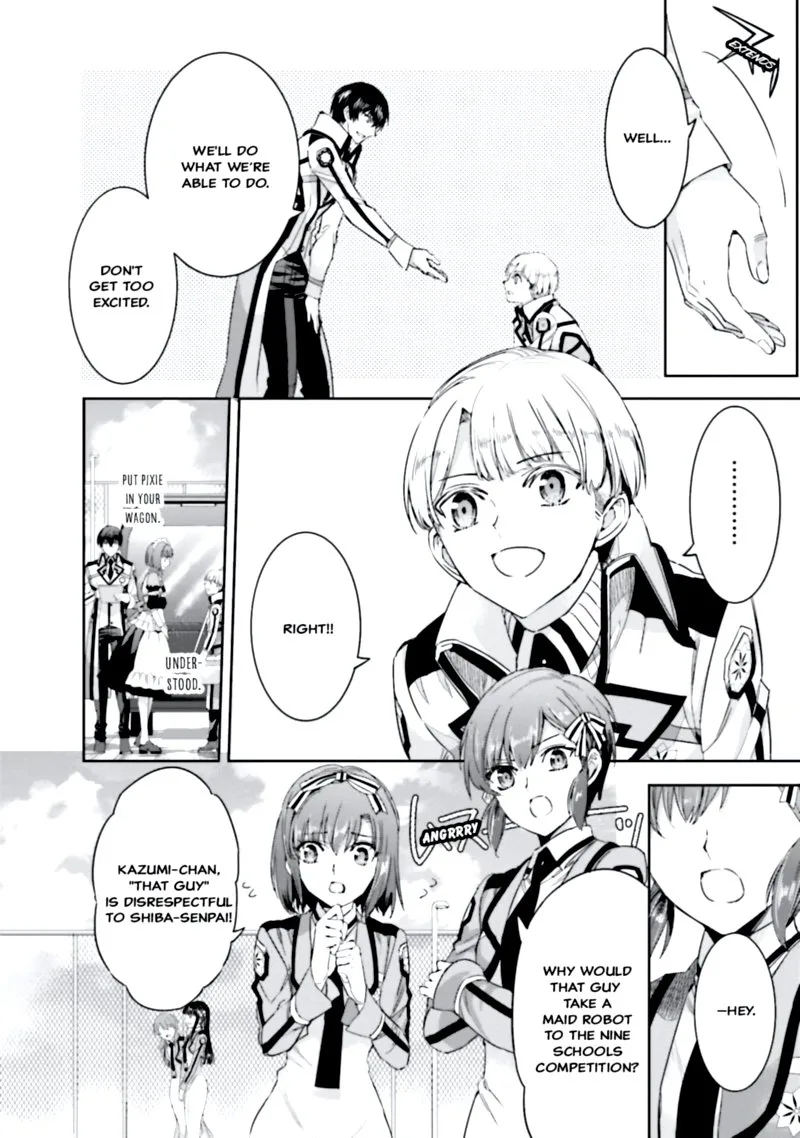 Mahouka Koukou no Rettousei: Steeplechase-hen Chapter 8 page 11
