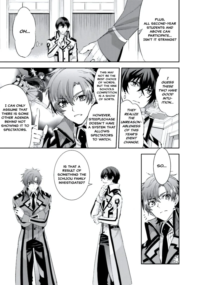 Mahouka Koukou no Rettousei: Steeplechase-hen Chapter 9 page 5