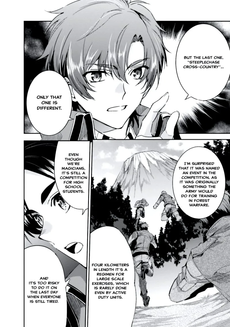 Mahouka Koukou no Rettousei: Steeplechase-hen Chapter 9 page 4