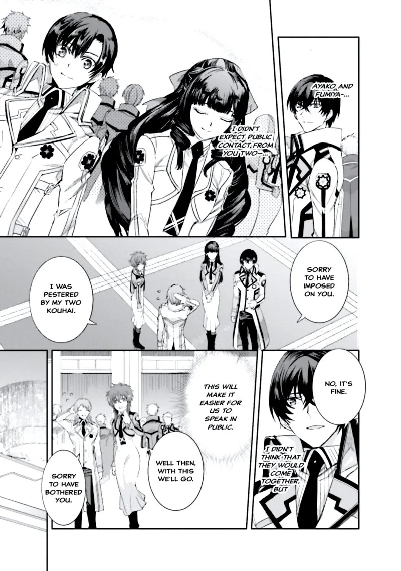 Mahouka Koukou no Rettousei: Steeplechase-hen Chapter 9 page 11