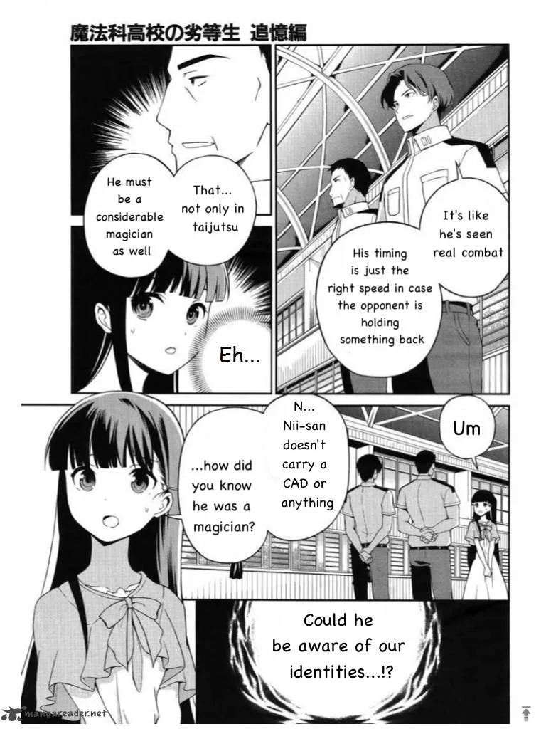 Mahouka Koukou no Rettousei - Tsuioku Hen Chapter 5 page 19