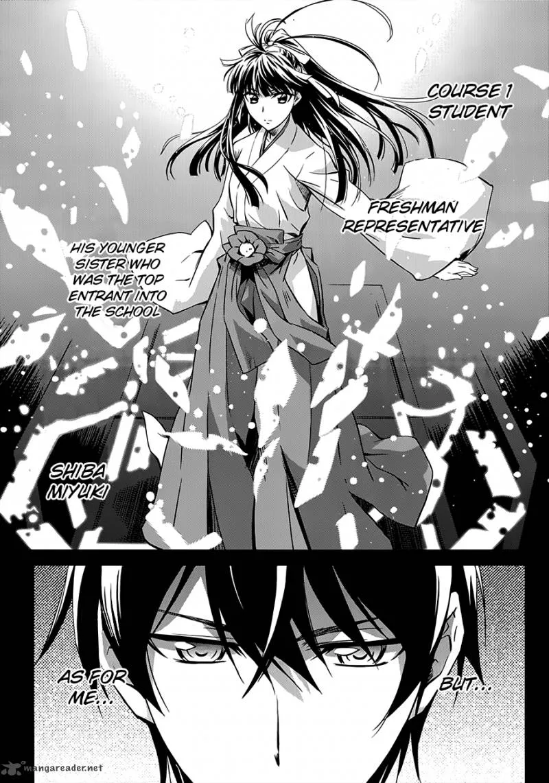 Mahouka Koukou no Rettousei Chapter 1 page 14