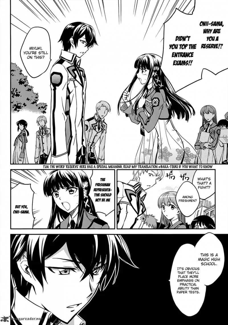 Mahouka Koukou no Rettousei Chapter 1 page 17