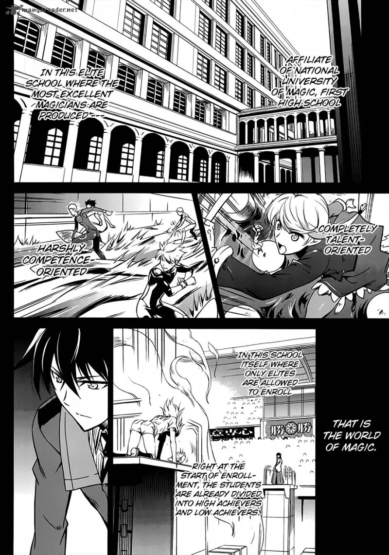 Mahouka Koukou no Rettousei Chapter 1 page 13