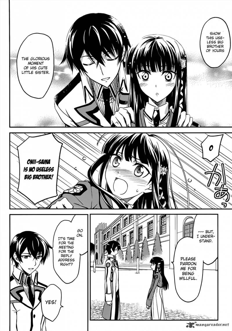 Mahouka Koukou no Rettousei Chapter 1 page 23