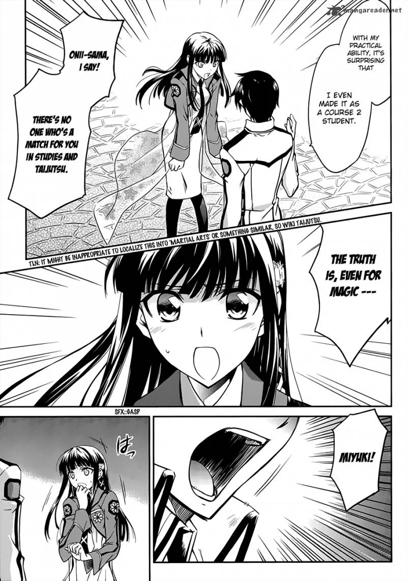 Mahouka Koukou no Rettousei Chapter 1 page 18