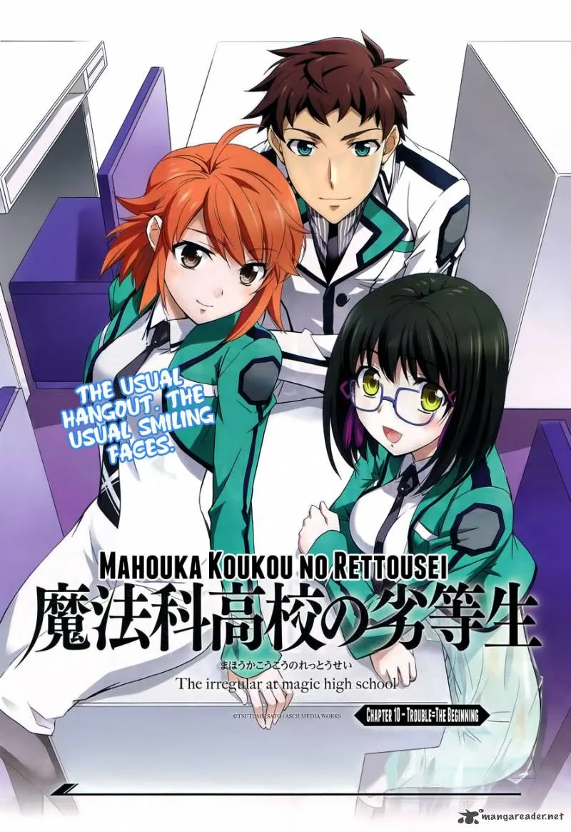 Mahouka Koukou no Rettousei Chapter 10 page 3
