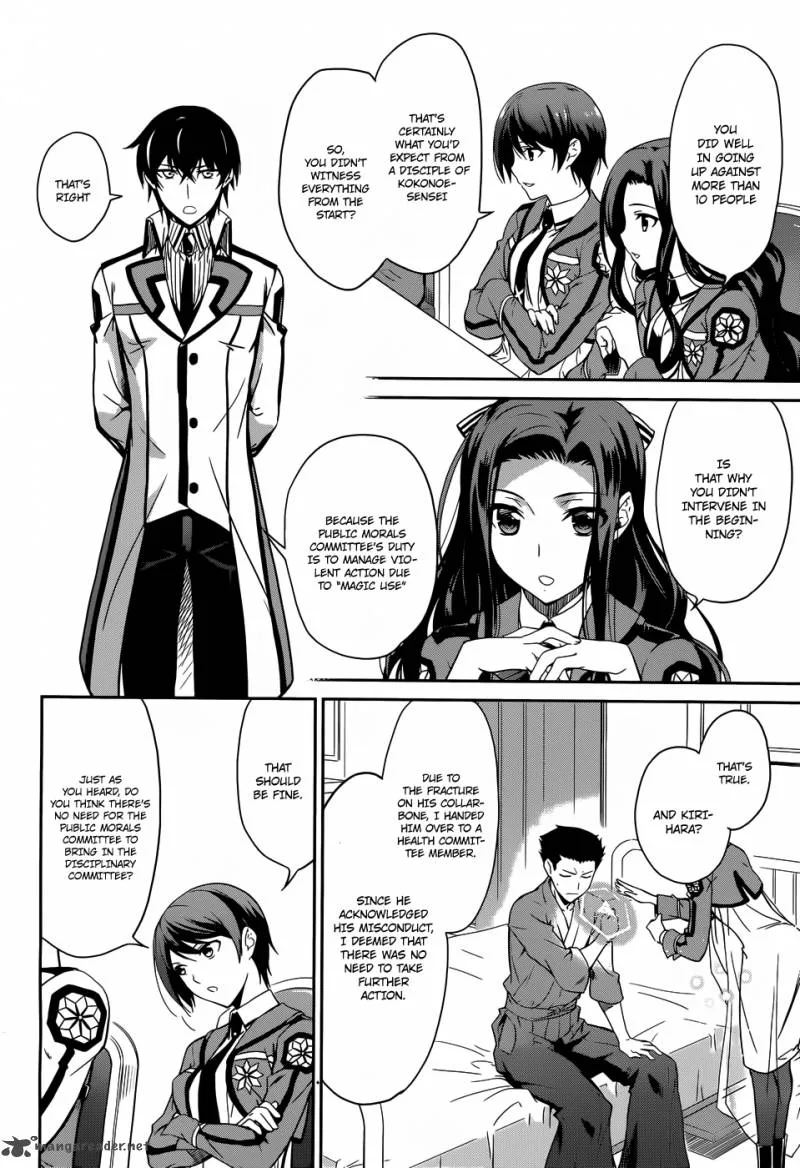 Mahouka Koukou no Rettousei Chapter 11 page 23