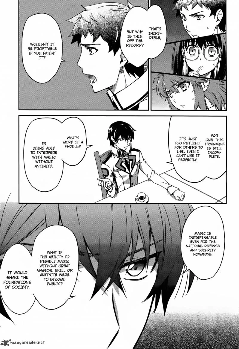 Mahouka Koukou no Rettousei Chapter 12 page 12