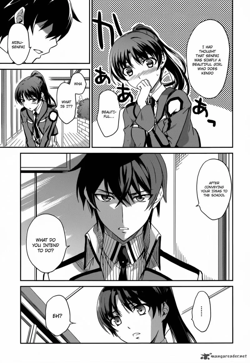 Mahouka Koukou no Rettousei Chapter 13 page 6