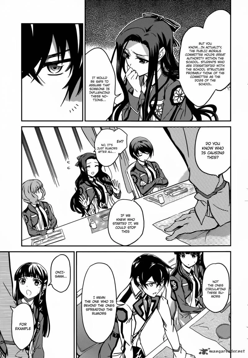 Mahouka Koukou no Rettousei Chapter 13 page 12