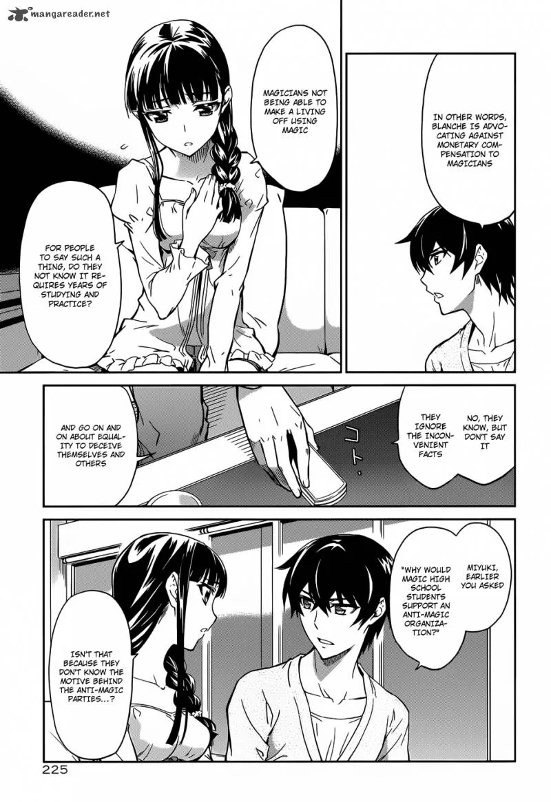 Mahouka Koukou no Rettousei Chapter 14 page 14