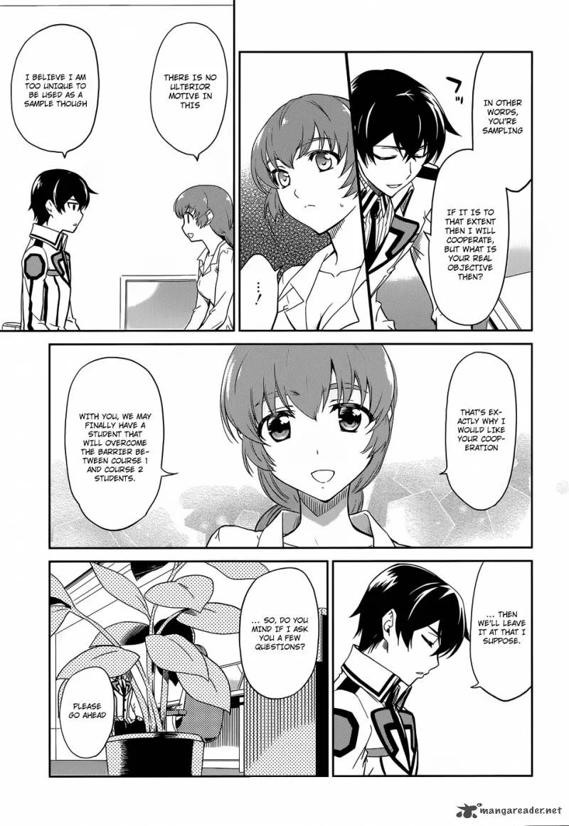 Mahouka Koukou no Rettousei Chapter 14 page 8