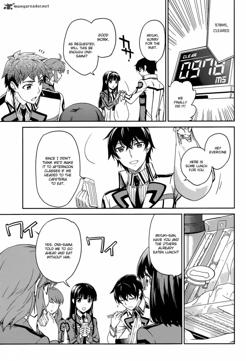 Mahouka Koukou no Rettousei Chapter 15 page 8
