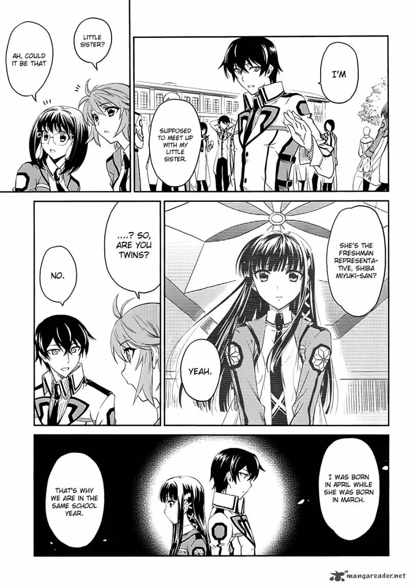Mahouka Koukou no Rettousei Chapter 2 page 15