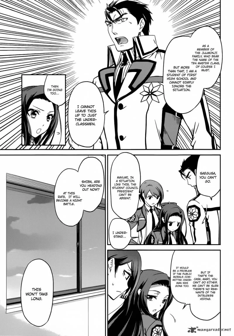 Mahouka Koukou no Rettousei Chapter 20 page 29