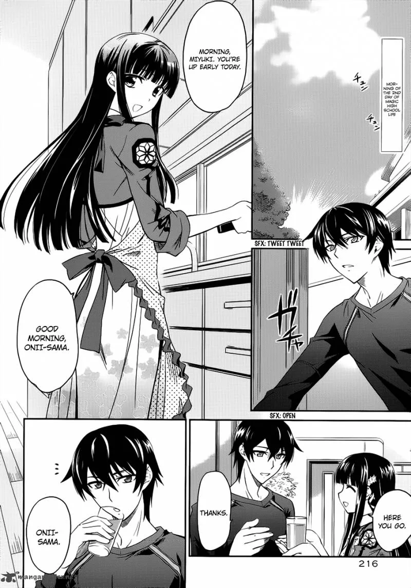 Mahouka Koukou no Rettousei Chapter 3 page 3