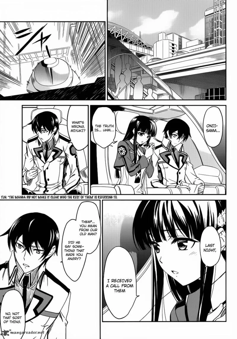 Mahouka Koukou no Rettousei Chapter 3 page 14