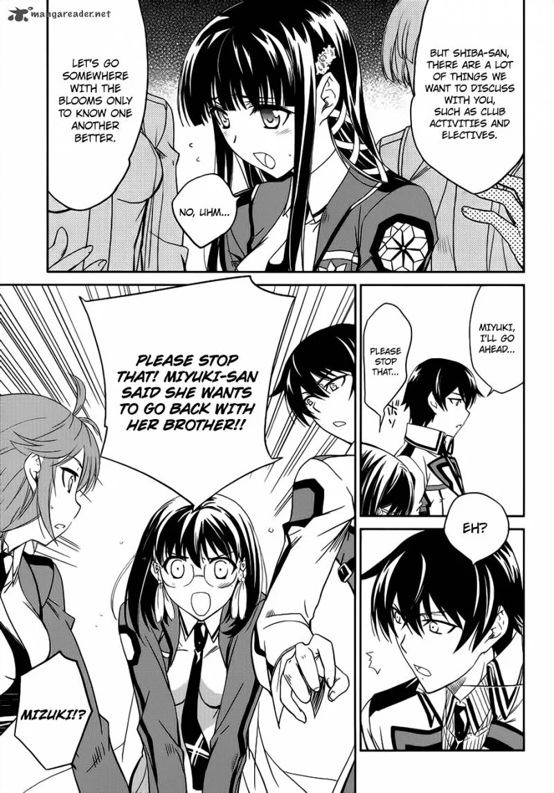 Mahouka Koukou no Rettousei Chapter 3 page 34