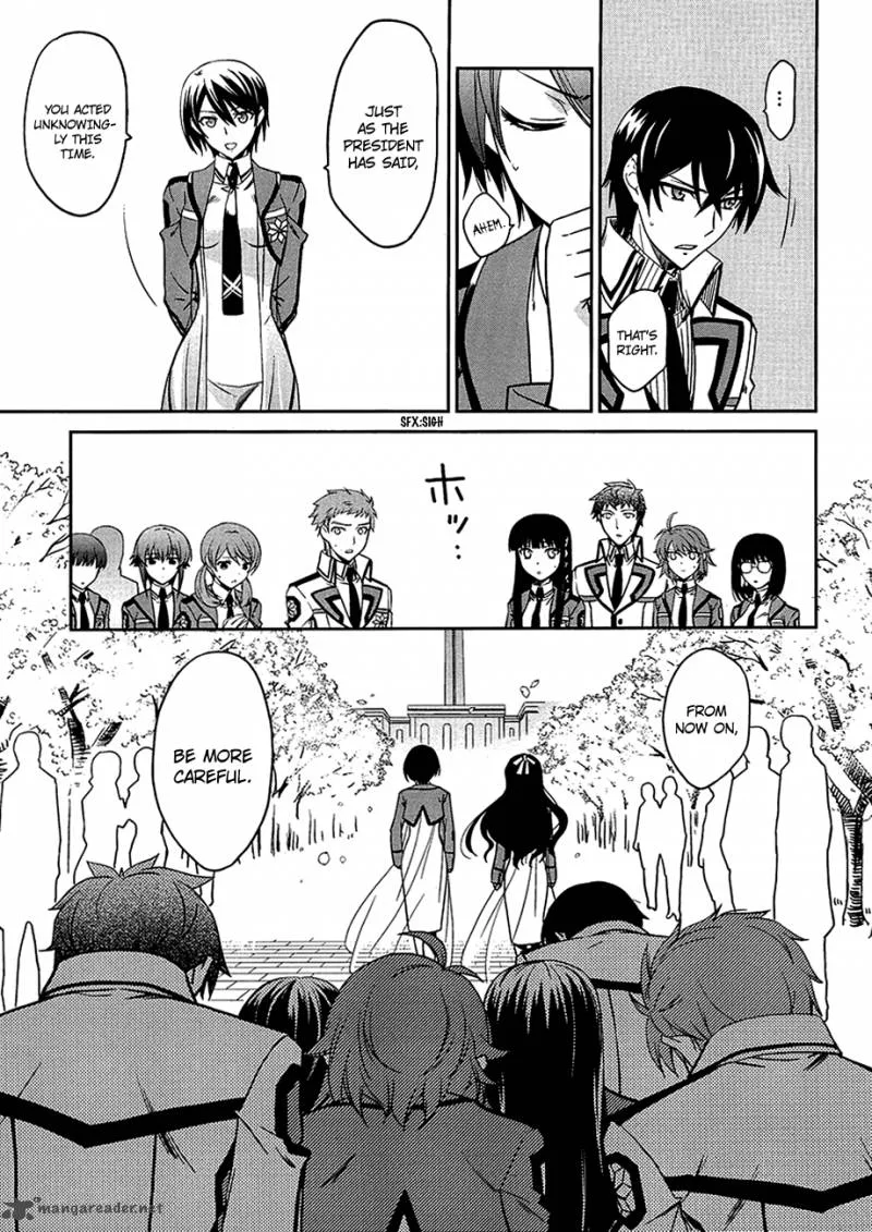 Mahouka Koukou no Rettousei Chapter 4 page 18