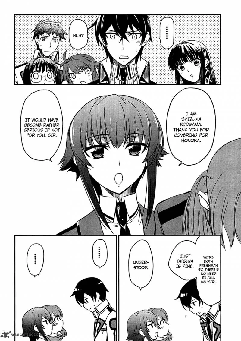 Mahouka Koukou no Rettousei Chapter 4 page 23