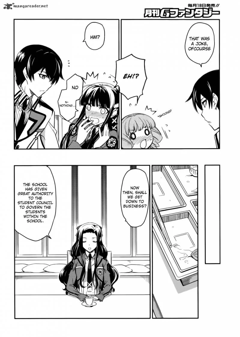 Mahouka Koukou no Rettousei Chapter 5 page 9