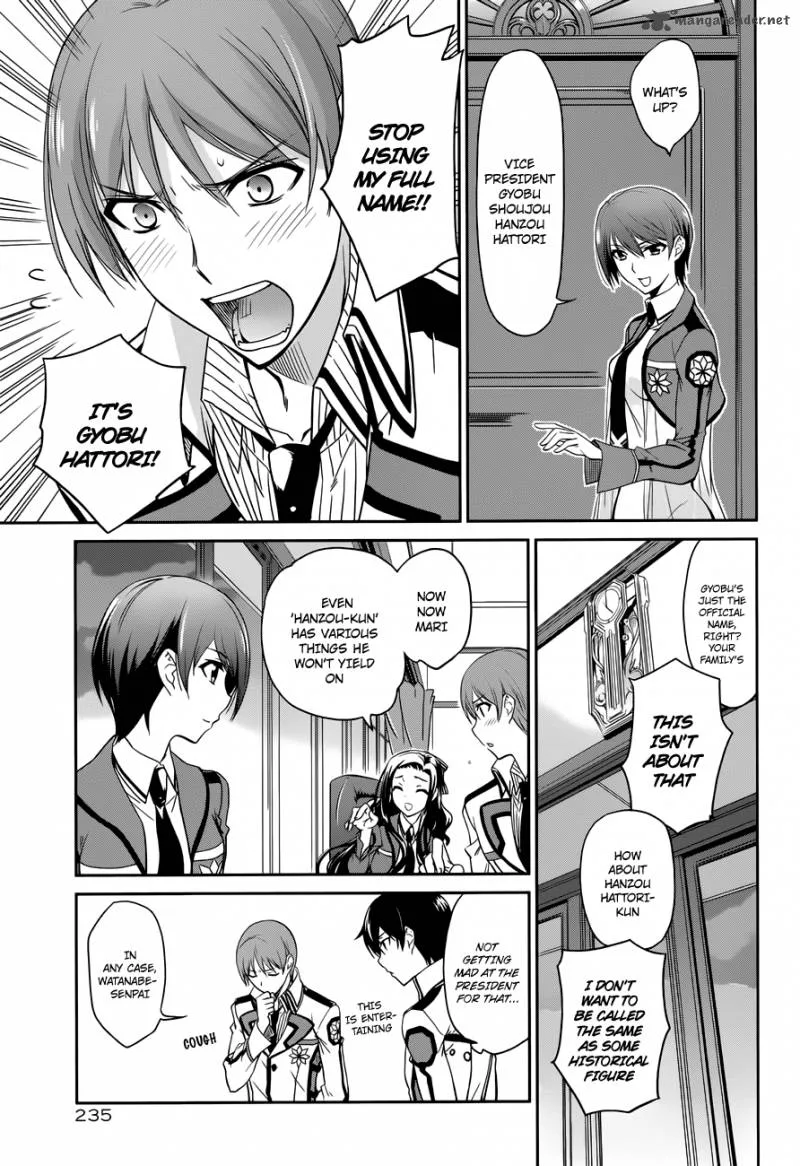 Mahouka Koukou no Rettousei Chapter 6 page 6