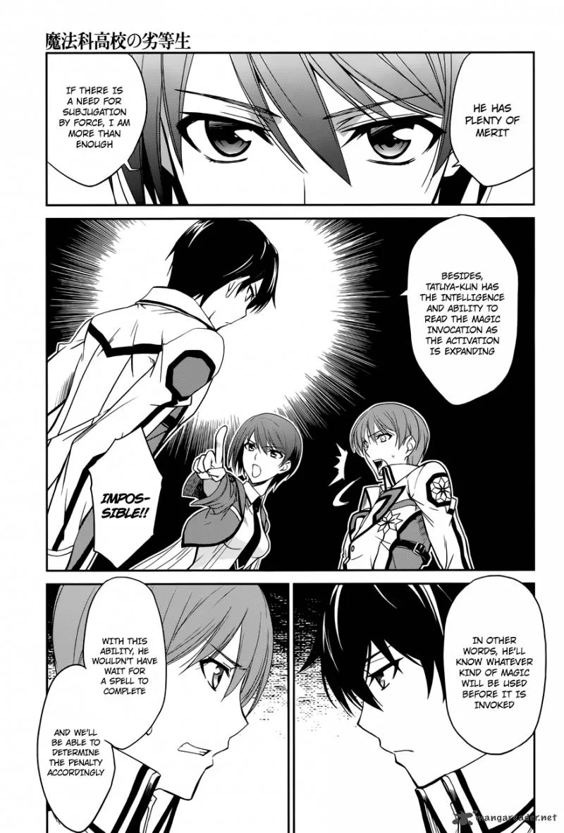 Mahouka Koukou no Rettousei Chapter 6 page 8