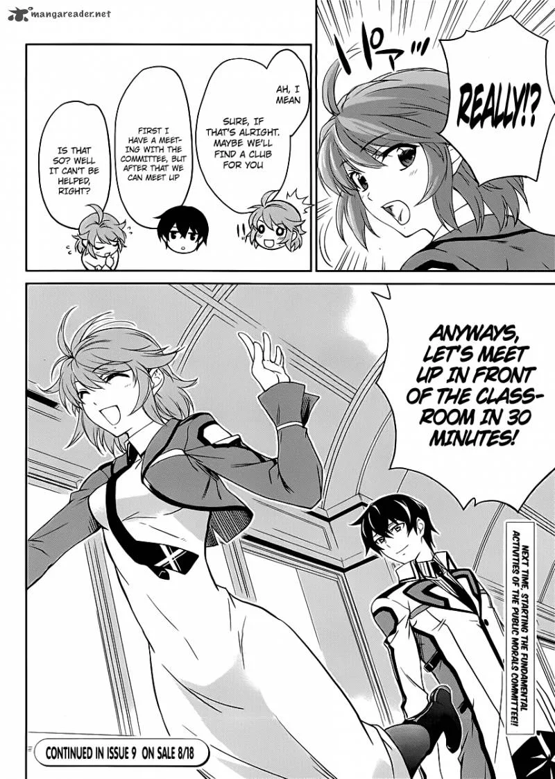 Mahouka Koukou no Rettousei Chapter 8 page 29