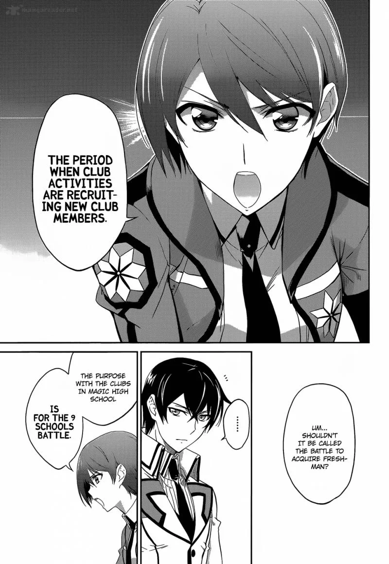 Mahouka Koukou no Rettousei Chapter 9 page 6
