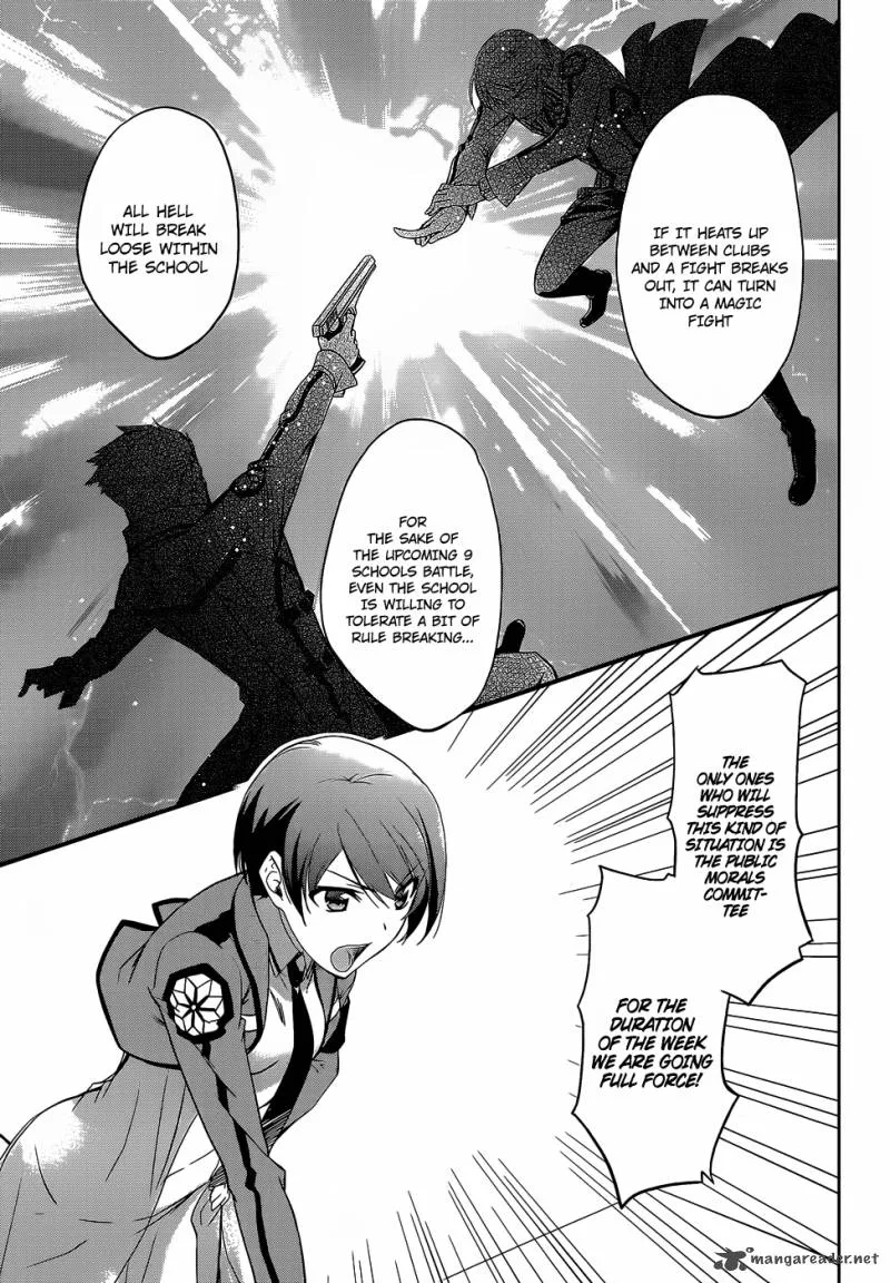 Mahouka Koukou no Rettousei Chapter 9 page 8