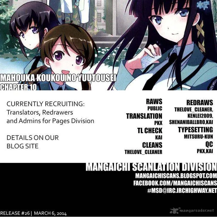 Mahouka Koukou no Yuutousei Chapter 10 page 27