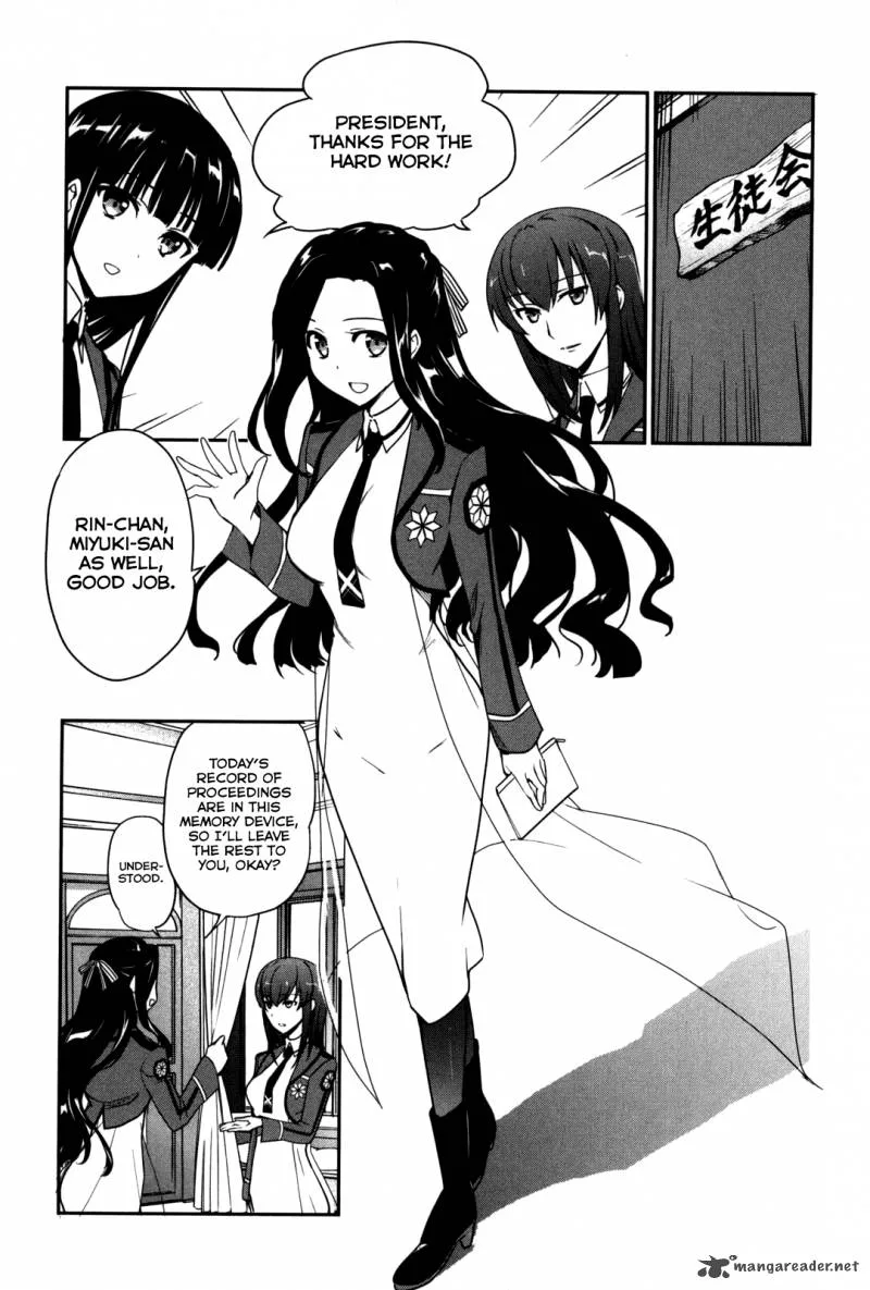 Mahouka Koukou no Yuutousei Chapter 11 page 22