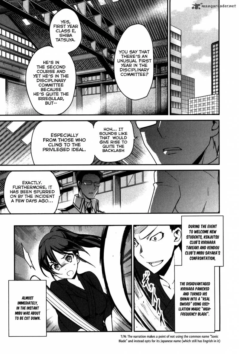 Mahouka Koukou no Yuutousei Chapter 11 page 34