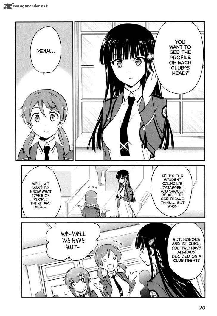 Mahouka Koukou no Yuutousei Chapter 12 page 23