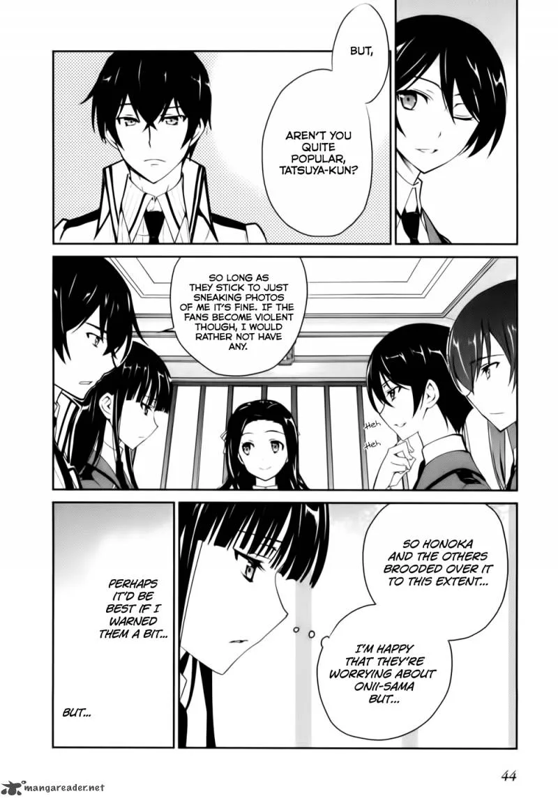Mahouka Koukou no Yuutousei Chapter 13 page 13